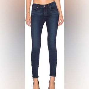 Paige Jeans Paige Denim Ankle Zip Dark Denim Jeans size 28